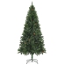 Árbol de Navidad artificial con piñas verde 180 cm