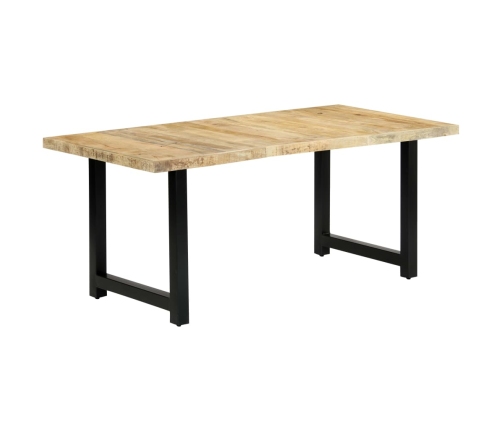 Mesa de comedor de madera maciza de mango 180x90x76 cm