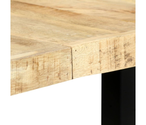 Mesa de comedor de madera maciza de mango 180x90x76 cm