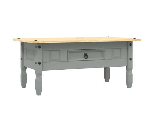 Mesa de centro Corona Range pino mexicano gris 100x55x44 cm