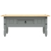 Mesa de centro Corona Range pino mexicano gris 100x55x44 cm