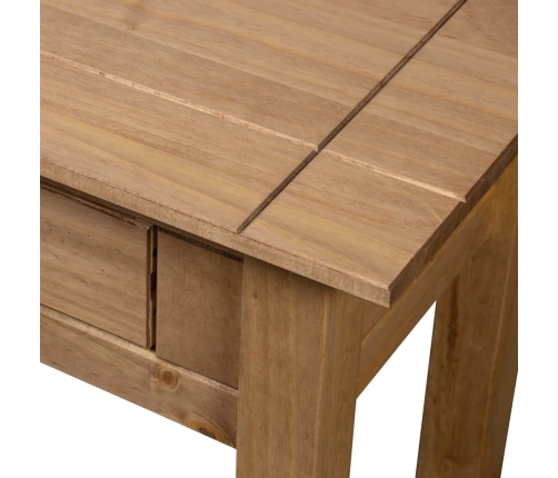 vidaXL Mesa consola madera maciza pino Panamá Range 110x40x72 cm