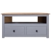 vidaXL Mueble esquinero TV madera pino estilo Panamá gris 93x49x49 cm