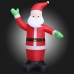 Papá Noel inflable con luces LED IP20 600 cm XXL