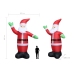 Papá Noel inflable con luces LED IP20 600 cm XXL