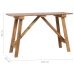 Mesa consola de madera reciclada mixta 130x40x80 cm