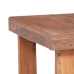 Mesa de centro madera maciza de caoba 60x45x23 cm