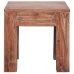 Mesa de centro de madera maciza de caoba 30x30x30 cm