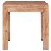 Mesa de centro de madera maciza de caoba 53x50x50 cm