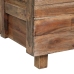 vidaXL Mesa de centro de madera maciza reciclada 65x65x38 cm