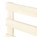 Estructura cama palets sin colchón madera maciza pino 90x200 cm