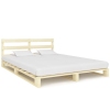 Estructura de cama de palés madera maciza de pino 180x200 cm