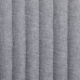 Sillas de comedor 4 unidades tela gris claro