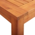 Mesa de jardín madera maciza de acacia 88x88x74 cm