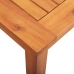 Mesa de jardín madera maciza de acacia 150x90x74 cm