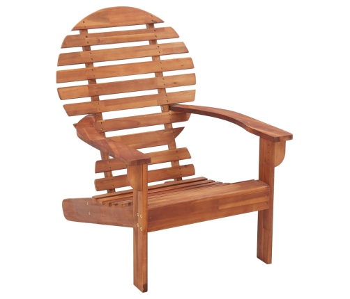 Silla Adirondack madera maciza de acacia