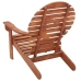 Silla Adirondack madera maciza de acacia