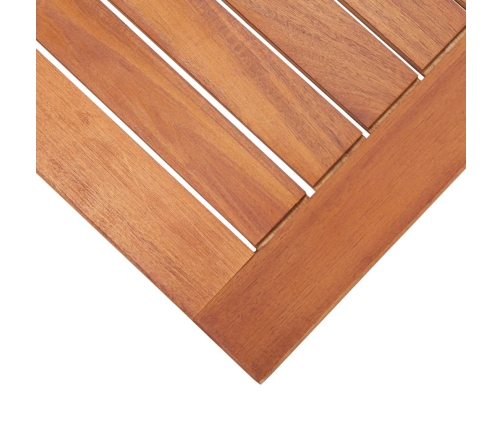 Juego de muebles de jardín 4 piezas madera maciza de acacia