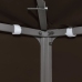 Toldo de cenador 2 niveles marrón 310 g/m² 3x3 m