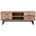 Mueble para TV de madera maciza de teca 120x30x45 cm