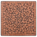 Mesa de mosaico para cafetería cerámica terracota 60 cm