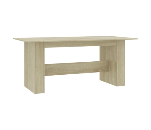 Mesa de comedor madera de ingeniería roble Sonoma 180x90x76 cm