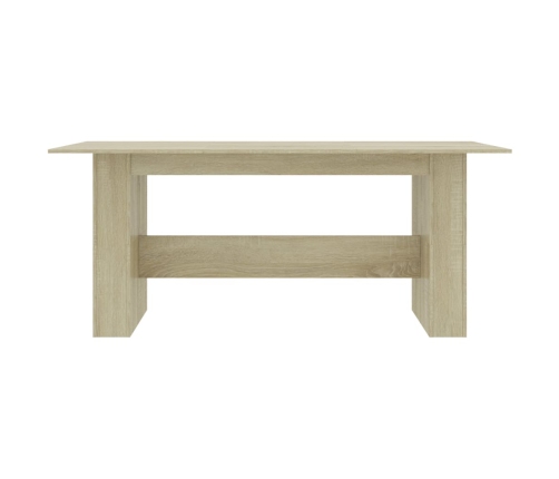 Mesa de comedor madera de ingeniería roble Sonoma 180x90x76 cm