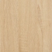 Aparador madera contrachapada color roble Sonoma 60x35x98,5 cm