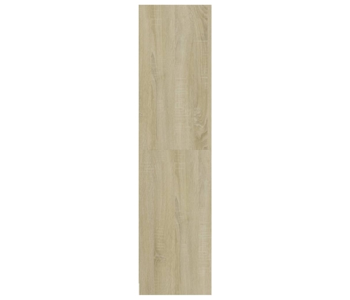 Armario madera contrachapada color roble Sonoma 100x50x200 cm