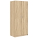 Armario de madera contrachapada roble Sonoma 80x52x180 cm