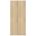 Armario de madera contrachapada roble Sonoma 80x52x180 cm