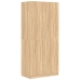 Armario de madera contrachapada color roble Sonoma 90x52x200 cm