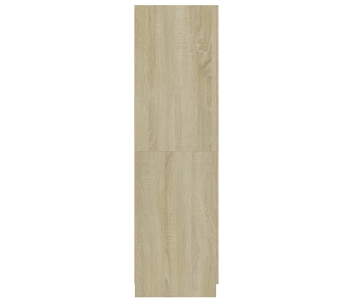 Armario de madera de ingeniería roble Sonoma 80x52x180 cm