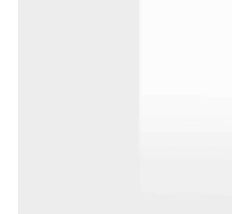 Mueble TV madera contrachapada blanco brillante 140x40x35,5cm