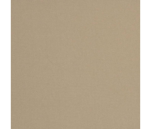 Sombrilla de aluminio gris topo 200x224 cm