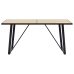 vidaXL Mesa de comedor de MDF color roble 140x70x75 cm