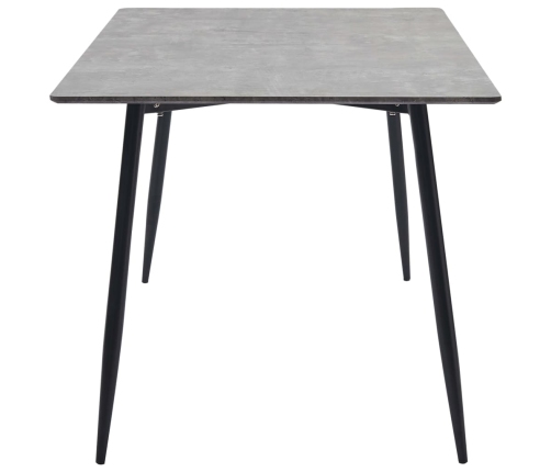 Mesa de comedor de MDF gris 200x100x75 cm