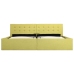 Cama canapé hidraúlica tela amarillo lima 180x200 cm