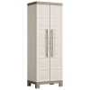 Keter Armario almacenaje multiusos Excellence beige y taupe 182 cm