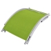 vidaXL Tumbonas plegables 2 unidades textilene verde