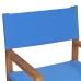 Silla de director madera maciza de teca azul