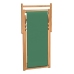 vidaXL Silla de playa plegable madera maciza de teca verde