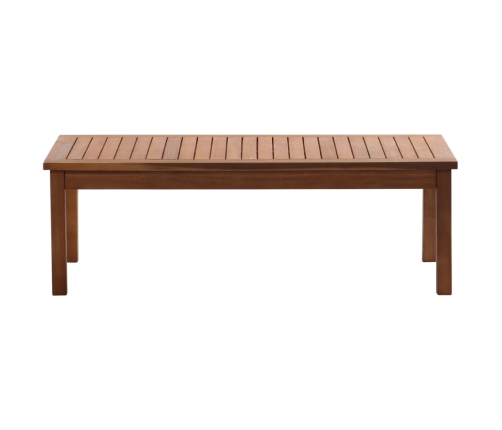 Juego de muebles de jardín 4 piezas madera maciza de acacia