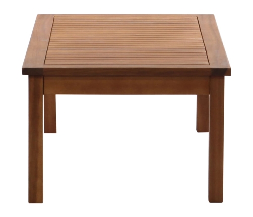 Juego de muebles de jardín 4 piezas madera maciza de acacia