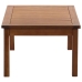 Juego de muebles de jardín 4 piezas madera maciza de acacia