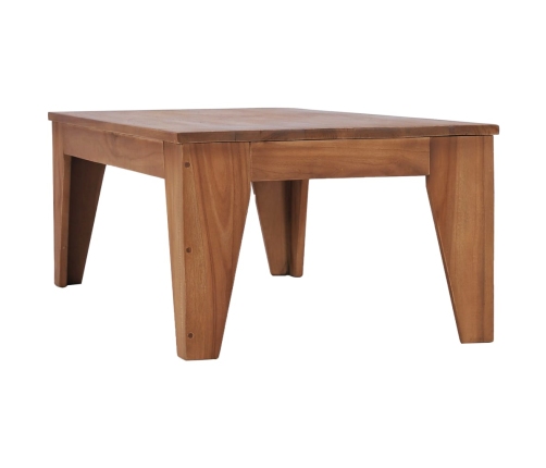 Mesa de centro madera maciza de teca 120x60x40 cm