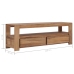 Mueble de TV de madera maciza de acacia 120x30x40 cm