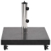 Base de sombrilla de granito cuadrada negro 30 kg