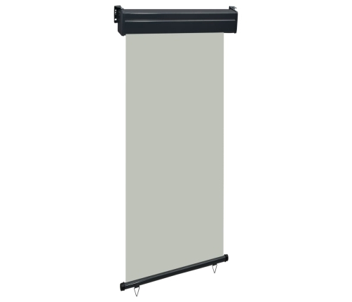 Toldo lateral de balcón gris 105x250 cm