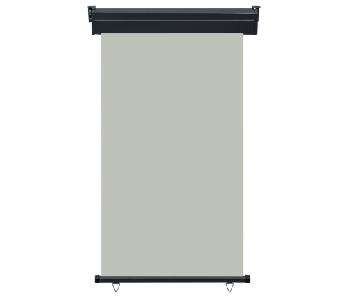 Toldo lateral de balcón gris 105x250 cm
